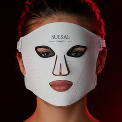 LED Face & Neck Mask | 4 Modes, 660nm Red Light | SULSAL