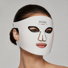 LED Face & Neck Mask | 4 Modes, 660nm Red Light | SULSAL