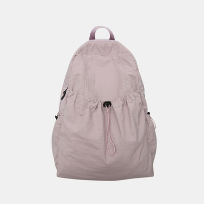 Drawstring Nylon Backpack Bag