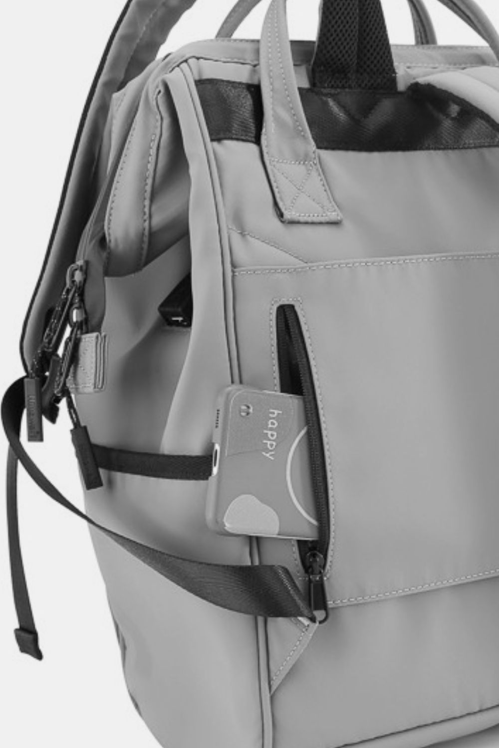 Waterproof Backpack Bag with External USB Port