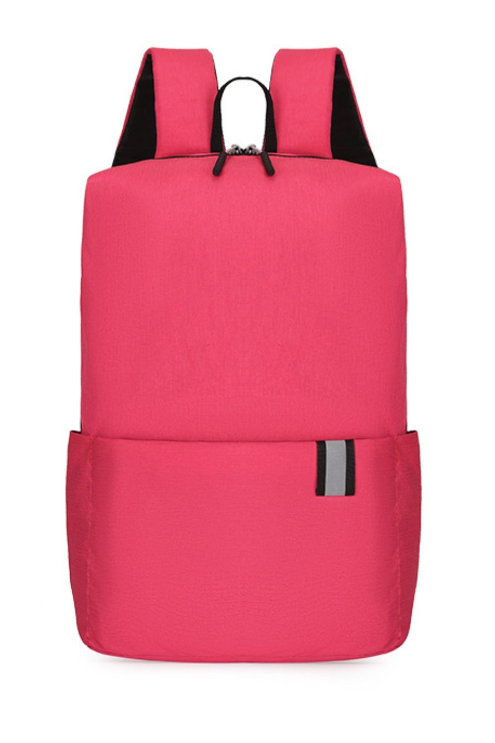 Solid Color Nylon Backpack Bag