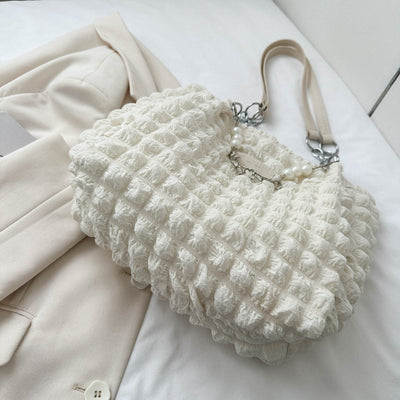 Cloud Puffy Polyester Tote Bag