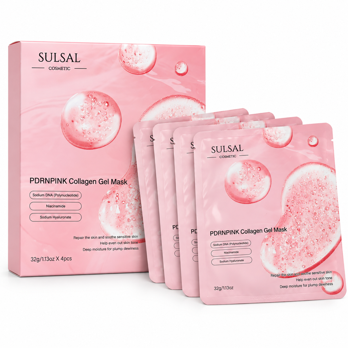 SULSAL PDRN Pink Collagen Gel Mask