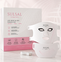 LED Face & Neck Mask | 4 Modes, 660nm Red Light | SULSAL