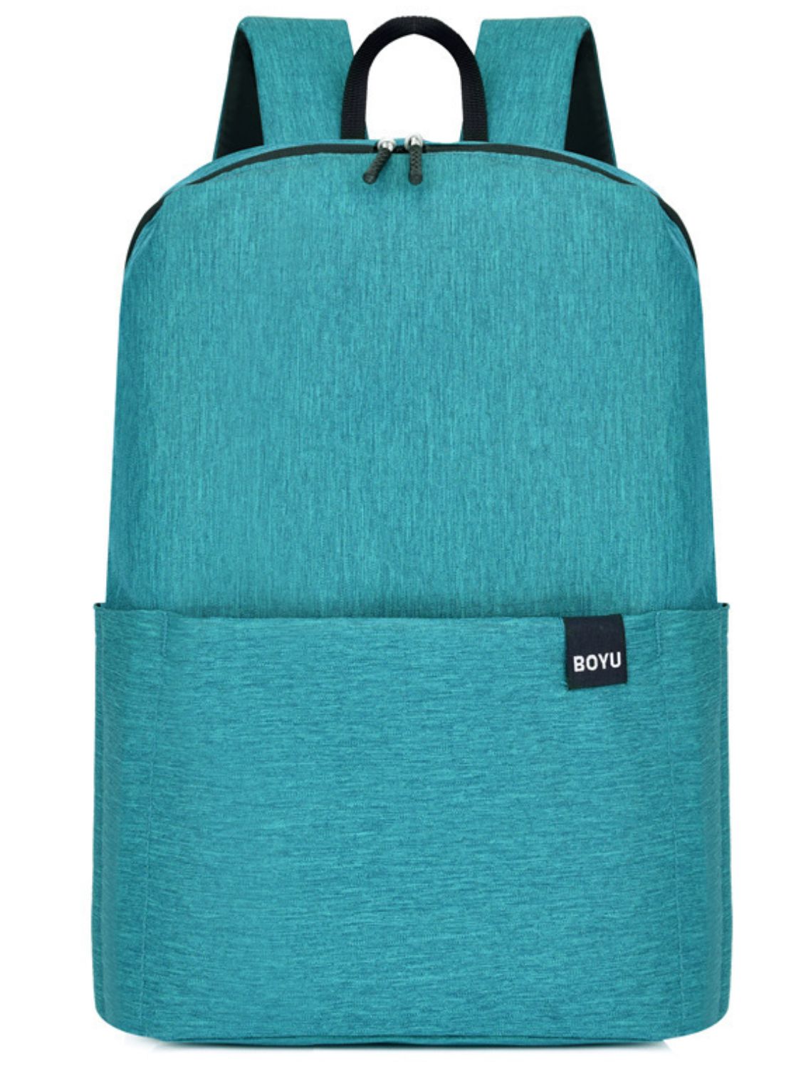 Solid Color Nylon Backpack Bag